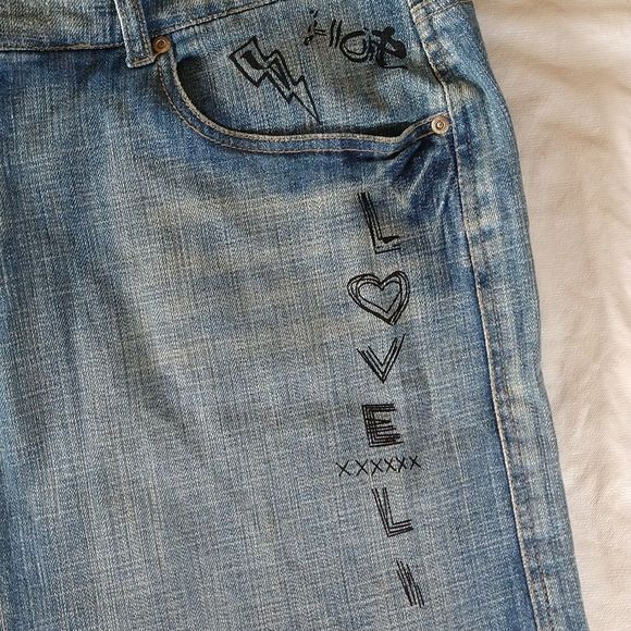 Z. Cavaeicci Mini Undecided Youth Hot Love Cotton 18 Skirt - Picture 7 of 15